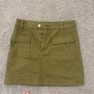 Top Shop Army green Skirt